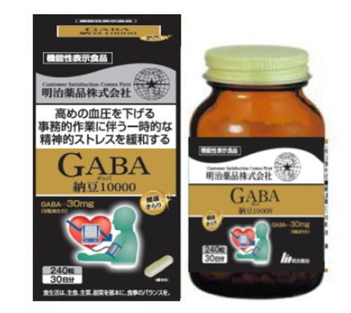 健康キラリ ＧＡＢＡ納豆１００００　　　　　２４０Ｐ　明治薬品