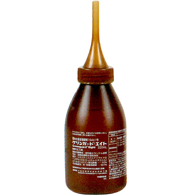 松枯れ防止樹幹注入剤 　グリンガードエイト　220ml×10本セット　マツノザイセンチュウの侵入増殖を防ぐ　松枯れを防止する剤　マツノマダラカミキリ成虫発生3ヶ月前まで　効果持続期間6年