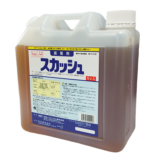 7790円 独特の素材 展着剤 スカッシュ 5L