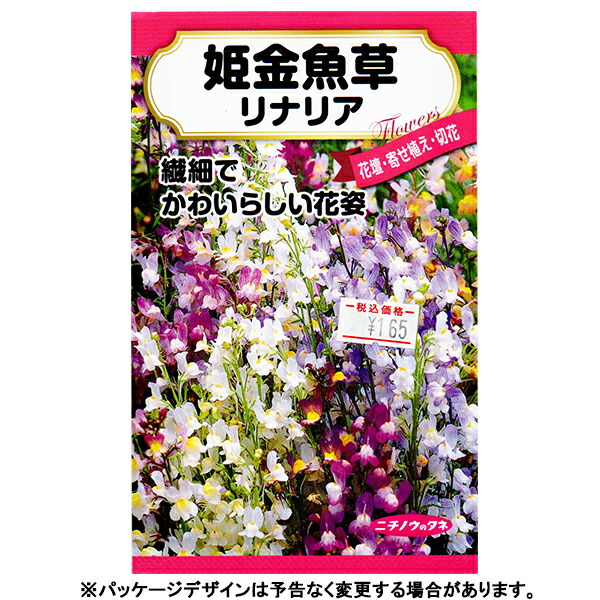 楽天市場 日本農産 花の種 種子 姫金魚草 種 レターパックライト発送 全国一律370円 ファームトップ 楽天市場店