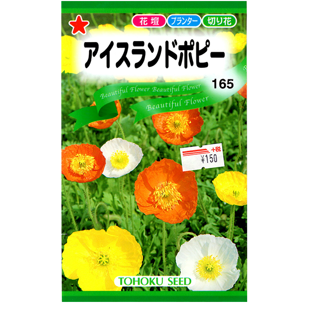 楽天市場 トーホク 花の種 種子 アイスランドポピー 種 レターパックライト発送 全国一律370円 ファームトップ 楽天市場店