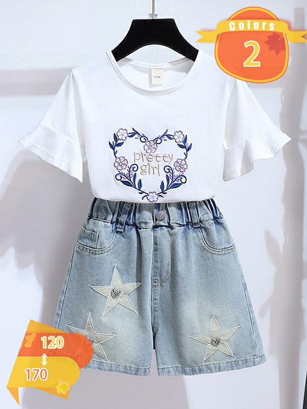 500円OFFクーポン 子供服 セットアップ キッズ 女の子 夏 子供 服 ジュニア こども服 子ども おしゃれ ショートパンツ 上下セット カジュアル トップス 半ズボン リラックス 普段着 日常着 ルームウエア リゾート 可愛い シンプル fascimo｜FASCIMO
