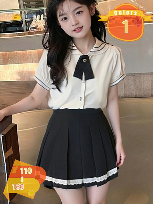赤ちゃん服 うしろ帯 半袖プルオーバー フラウンス シュロの葉 無地 スコート 2点仕掛ける 上下仕掛ける セットアップ キッズ 筋目スコート 今めかしい 春夏 通学 祝する日 七五三 はいり込む式 コーラス服 公演服 告げ知らせる会 心地好い 普段着 可愛らしい fascimo