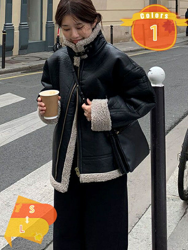 1000円OFFクーポン ボアコート レディース ショート丈 秋冬 アウター 羽織り あったか ショートコート 襟付き ふわふわ 無地 長袖 トップス 冬 可愛い 部屋着 ルームウェア カジュアル シンプル 暖かい フリース 体型カバー fascimo｜FASCIMO