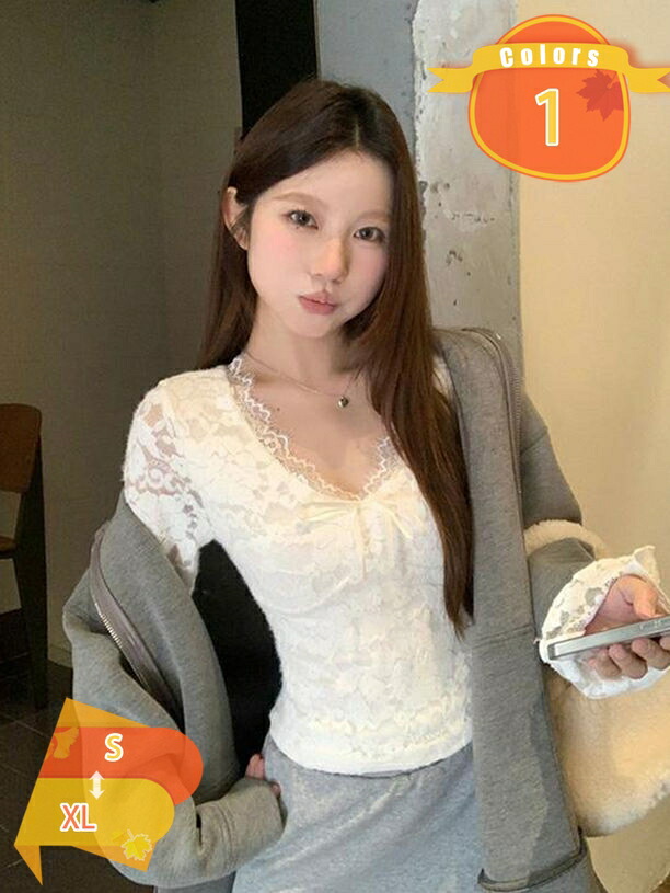 重ね着風 レース Tシャツ トップス レイヤード レディース 長袖 秋冬 裏ボア カットソー インナー 花柄 きれいめ 体型カバー ダンス 衣装 メッシュ 通勤 セクシー上品 伸縮性あり ショート丈 スリム 上着 シンプル 胸元 社交 fascimo
