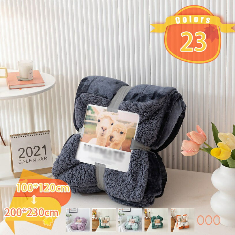 毛布 2枚合わせ あったか ベッド ブランケット シングル 大判 ソファー 掛け毛布 ボア シープ調 厚手 お昼寝毛布 ファイバー 秋冬用 掛け布団 ふわふわ 柔らかく肌触り リバーシブル 発熱 洗える 肩掛け 防寒 冬用 fascimo