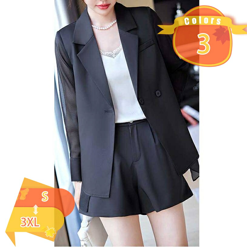 2000円OFFクーポン レディース セットアップ パンツ スーツ ズボン レジャー 上下 2点セット 通勤 事務服 結婚式 ビジネス用 面接 無地 おおきいサイズ フォーマルスーツ ジャケット ワイドパンツ 長袖 ショート丈 おしゃれ シンプル fascimo｜FASCIMO