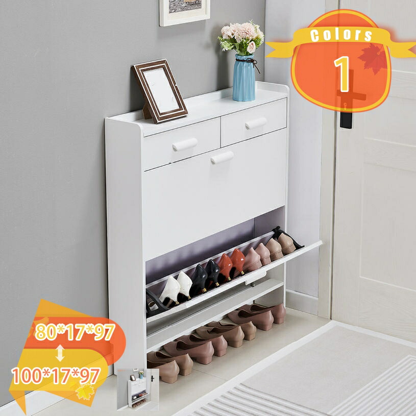 2000円OFFクーポン券 シューズ仕合わせ 靴箱 サボ箱 2段 納める 隠せる 薄型 省あき場所 通気性 幅80/90/100糎 奥ぶかさ17糎 高さ97糎 サボ箱 シューズボックス席 部屋の入り口納める 木製 納める 自然的 肌理柄 北欧 食器棚 納める 棚 食器 仕合わせ 調度品 fascimo
