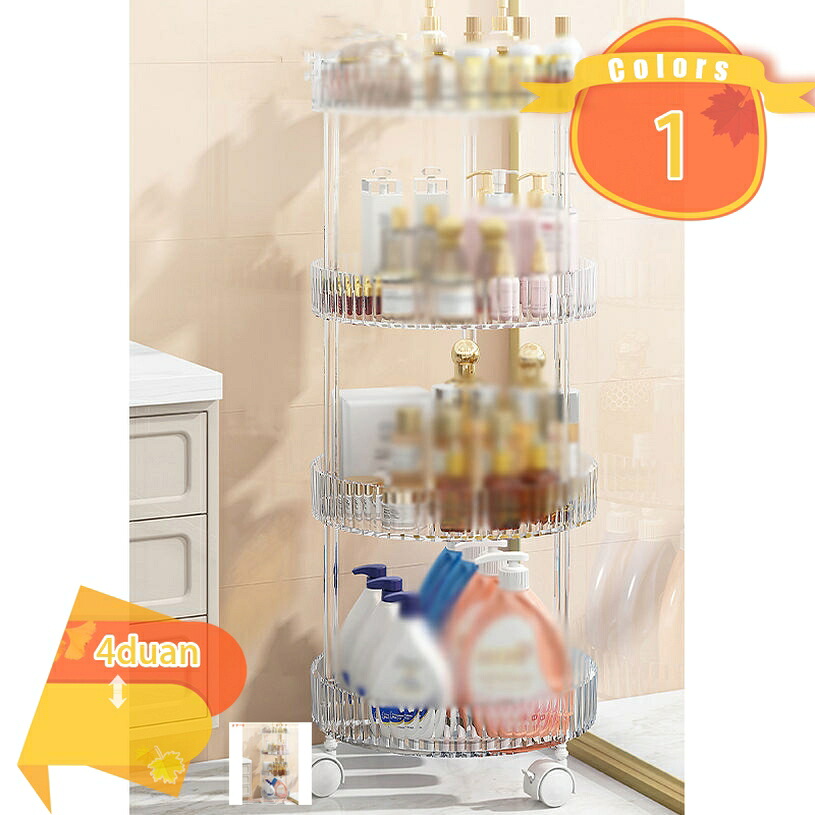 1000円OFFクーポン 3段 ワゴン キッチン キッチンラック 収納 調味料 キッチンワゴン キャスター付き ツールワゴン 移動式 組み立て簡単 小物収納 サイドワゴン 収納ケース 収納カート 頑丈 収納ラック キャスター付き トイレ 部屋 fascimo|FASCIMO