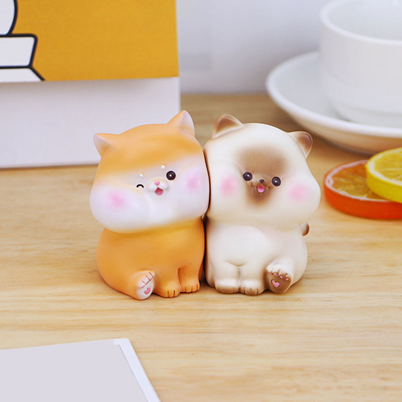 置物 オブジェ 犬 猫 置物インテリアデザイン小物猫 ギフト癒し かわいい お返し 置物 インテリア猫 好き な 人 へ の プレゼント 独り暮らし 暖かい 雰囲気 お見舞い誕生日プレゼント 女性 彼女 結婚記念日 転居 最適なプレゼント fascimo