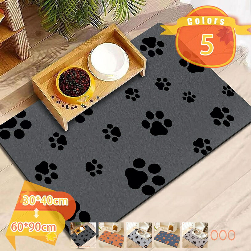 500円OFFクーポン ペットカーペット 犬猫兼用 撥水 プレイ用 おしっこ防止フロアーマット 抗菌処理 完全耐磨 ゲージマット 小型犬用 ダイニング 速乾 保護シート 北欧 折りたたみ 漏れ防止 可愛い柄 拭くだけ 食事マット 爪防止 低反発 fascimo