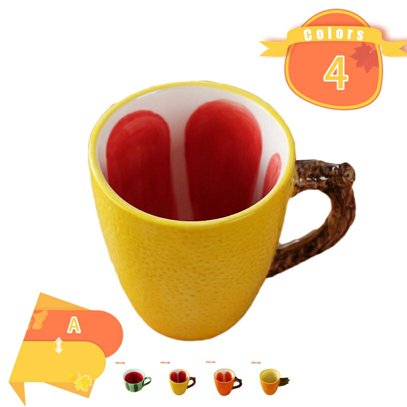 500円OFFクーポン マグカップ ナチュラル 素敵 スイカ 牛乳 コーヒーカップ マグ 大容量 パイナップル 食洗機対応 陶器 おしゃれコップ おもしろ かわいい 景品 マグ 贈答品 男性 女性 自宅 オフィス 業務用 ティーカップ 普段使い 和洋料理用 fascimo 5,909円