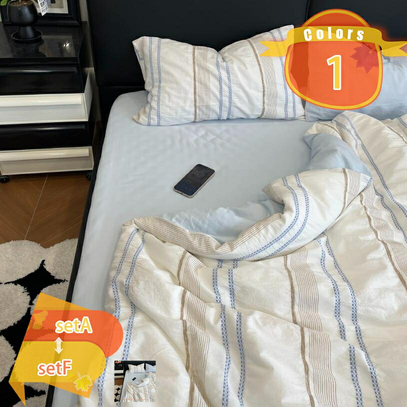 2000円OFFクーポン 3点/4点セット 敷布団カバー 綿100% 布団カバー セミダブル シングル シーツカバー 肌に優しい 手触り感 シーツセット 掛け布団カバー 寝具カバーセット オールシーズン オシャレ 防ダニ 北欧 就職 掛け布団カバー カバー fascimo|FASCIMO