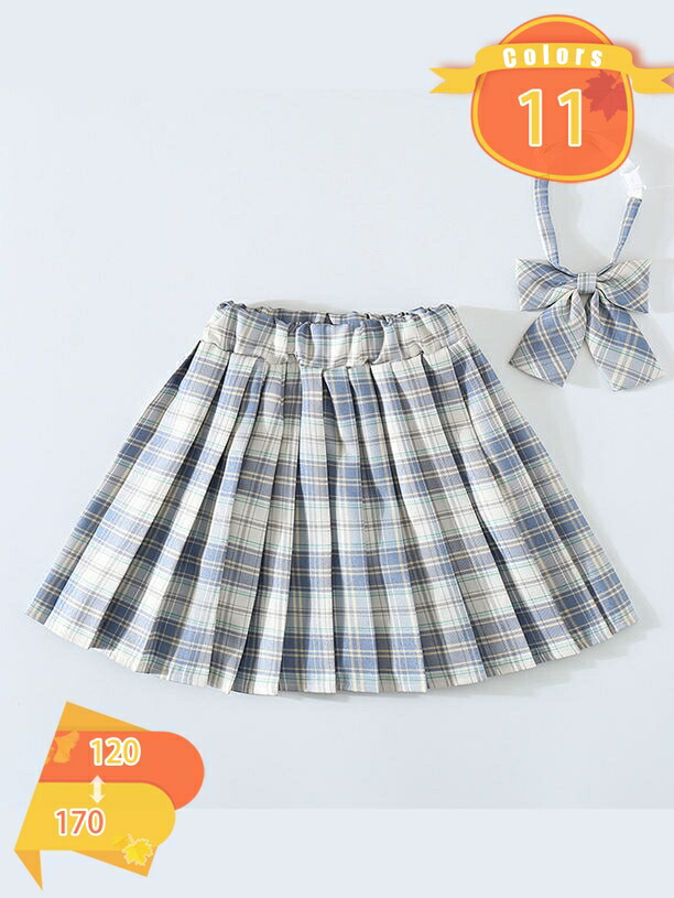 500円OFFクーポン JKスカート 制服スカート プリーツスカート 女子高生 JK 制服 リボン付き ショートスカート スクールスカート ミニスカート ハイウエスト チェックスカート セーラースカート レディース jk コスプレ 制服 学生服 コスプレ fascimo