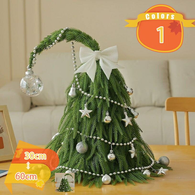 1000円OFFクーポン ミニクリスマスツリー 飾り付き 小さめ 小さい 装飾 かわいい 卓上 テーブル デスク 置物 オーナメント室内 イベント 店舗 パーティー デコレーション クリスマス用品 シンプル 北欧 ナチュラル おしゃれ 店内ディスプレイ fascimo|FASCIMO