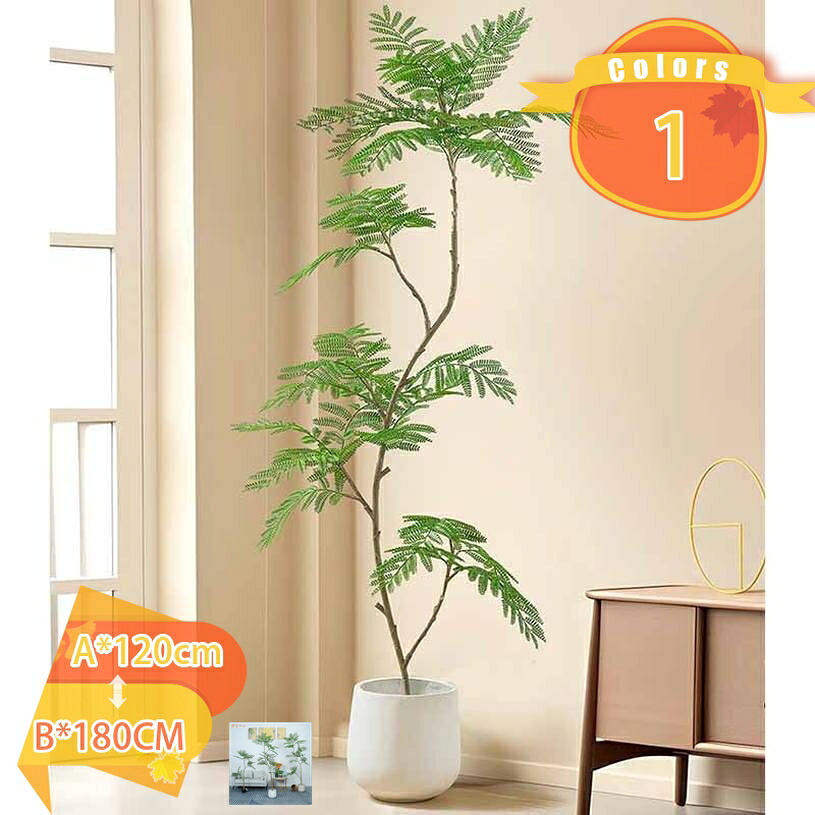500円OFF引き換え証 鉢植え フェイクグリーン ジャカランダの木 大型の観葉草木 造花 水やり不必要 食べ物屋 喫茶店 執務室 儀式用 即物的 今めかしい 枯れない 人工草木 屋内 室内 室内装飾緑であること 新生きて行く 差し上げ物 観葉樹 人工観葉草木 仕合わせの木 植木 fascimo