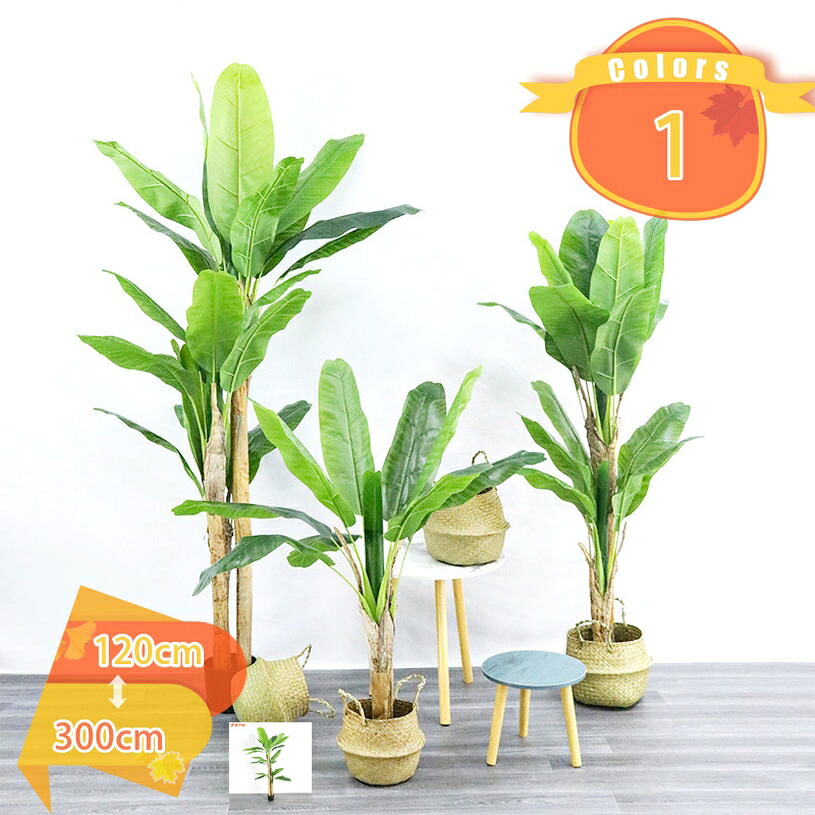 500円OFFクーポン フェイクグリーン バショウ リアル 人工観葉植物 グリーン装飾 フェイク観葉植物 大型 造花 インテリア 室内 オフィス おしゃれ 世話がない 枯れない 水やり不要 人工植物 人工樹木 観葉樹 植木 お祝い 結婚 クリスマス 新年 fascimo