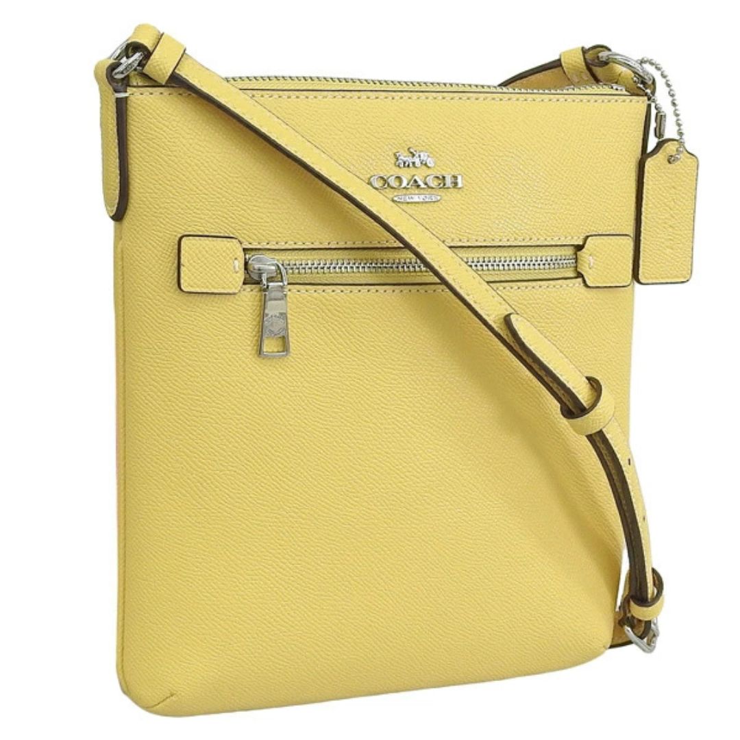 コーチ バッグ レディース ショルダーバッグ アウトレット品 レザー イエロー XGRN MINI ROWAN FILE CE871SVS9V COACH スーパーセール