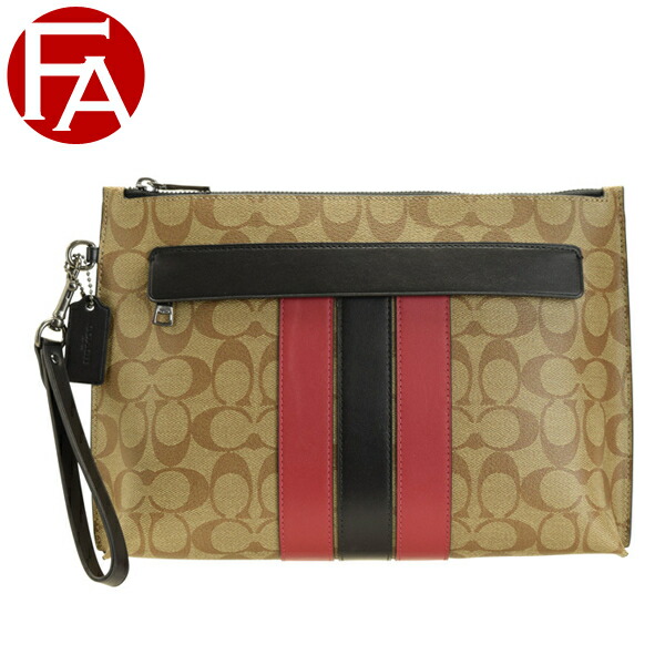 海外最新 楽天市場 コーチ Coach セカンドバッグ クラッチバッグ メンズ シグネチャー アウトレット F070qbpkp バッグ バック かばん 鞄 かっこいい カッコいい おしゃれ オシャレ ブランド Fascino 新発売の Hajoseppelt De
