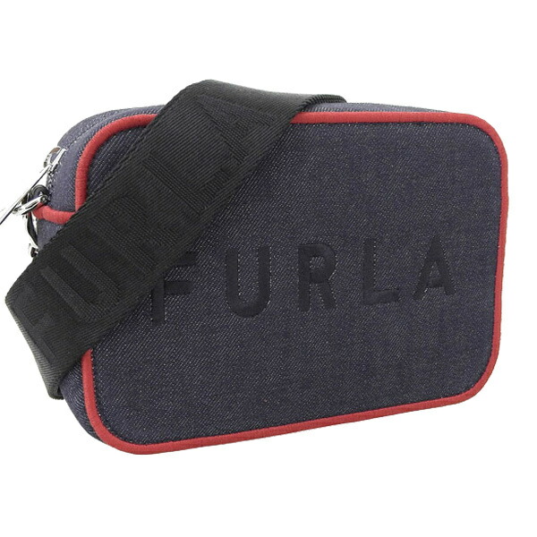 フルラ FURLA REAL MINI CAMERA CASE ショルダーバッグ バッグ デニム BLU+RUBY+NERO ブルールビーネロ ブルールビーブラック系 レディース wb00243ax07960613s 土日祝も毎日発送します