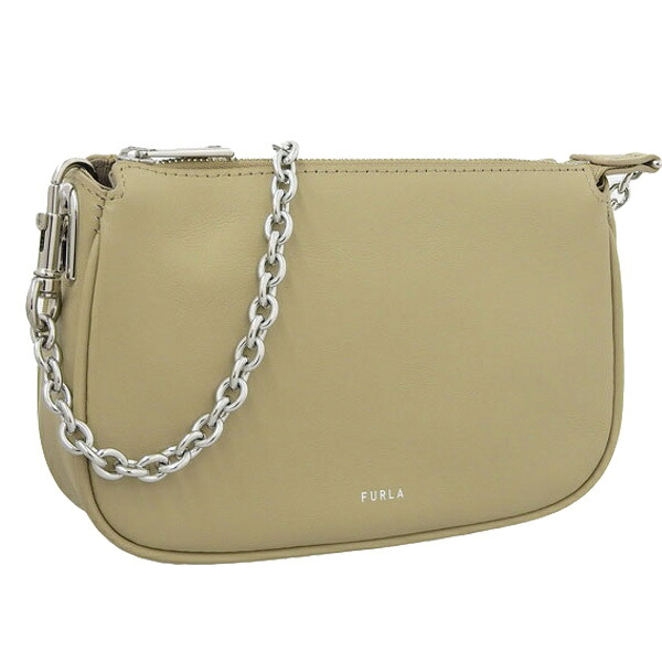 フルラ FURLA MOON MINI SHOULDER BAG W CHAIN ショルダーバッグ バッグ レザー JUTA ジュタ ベージュ系 レディース we00218ax0733jut00 土日祝も毎日発送します