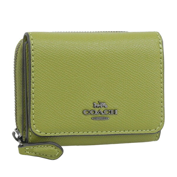 【楽天市場】コーチ 二つ折り財布 レディース アウトレット オリーブグリーン XGN SM TRFD WLT 37968QBCCF COACH ...