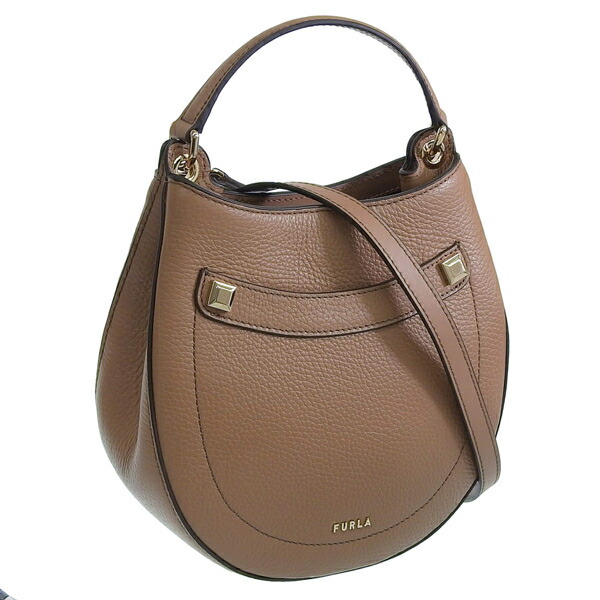 フルラ バッグ レディース クロスボディ 2WAYバッグ ハンドバッグ アウトレット品 レザー ブラウン AFRODITE MINI CROSSBODY WB00634BX0305Q2R00 FURLA スーパーセール