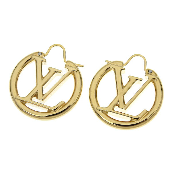 【LOUIS VUITTON】ピアス・フープ LV エクリプス LOUIS VUITTON ルイヴィトン ピアス Louis Vuitton LV