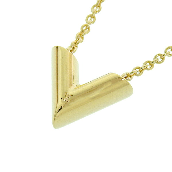 (即日発送)Louis Vuitton チャーム ネックレス ゴールド ルイ ヴィトン ネックレス LOUIS VUITTON M00783 Loulougram