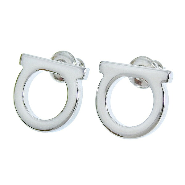 フェラガモ アクセサリー レディース ピアス シルバー OR PERNO GAN PLDLUC DIAI2 760119696430002 FERRAGAMO 11,928円