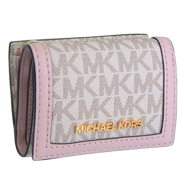 新品 MICHAEL KORS 財布 折り財布 ライトピンク 三つ折り財布 楽天市場】マイケルコース 財布 レディース 三つ折り財布