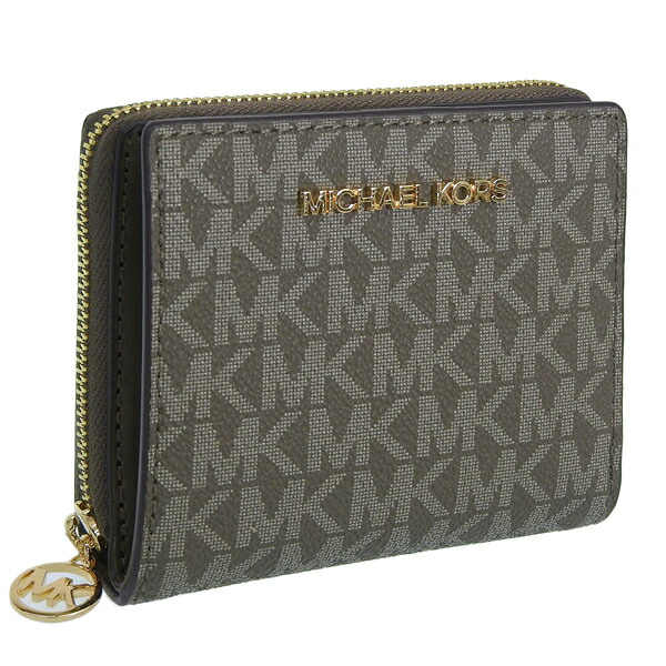 マイケルコース 財布 レディース 三つ折り財布 アウトレット オリーブ JET SET TRAVEL D35H3GTVF6B-OLIVE MICHAEL KORS 土日祝も毎日発送します