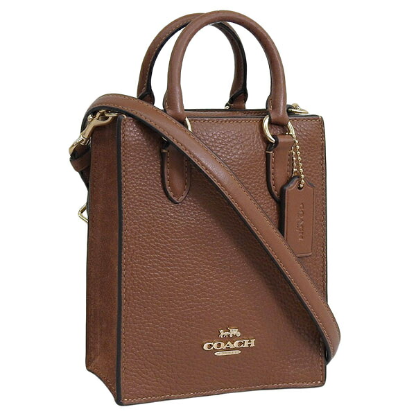 コーチ バッグ レディース ショルダーバッグ 2WAY ハンドバッグ アウトレット品 レザー ブラウン SD MX MIN TOTE CM249IMR1W COACH スーパーセール 20,747円
