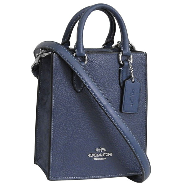 COACHミニトートバッグ2way.ショルダー大容量バッグです。 COACH コーチ ショルダーバッグ レディース 縦型 レザー 2way