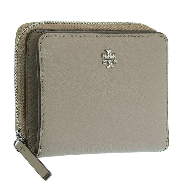トリーバーチ 財布 レディース 二つ折り財布 アウトレット品 レザー グレー 147606-083 TORY BURCH スーパーセール｜RINRE （リンレ）