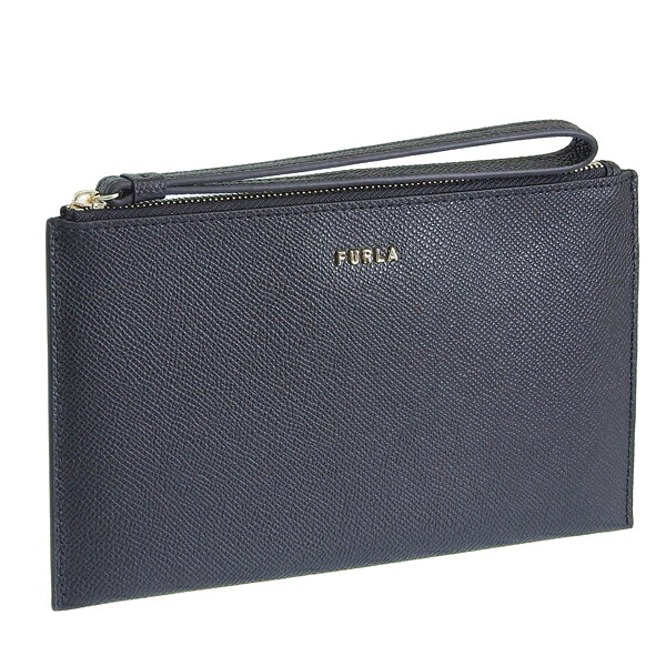 フルラ 小物 レディース ポーチ ミニクラッチ アウトレット品 レザー ブラック CLASSIC XL ENVELOPE WE00256BX0306O6000 FURLA スーパーセール|RINRE (リンレ)