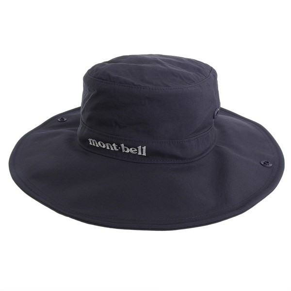 モンベル 小物 メンズ レディース ハット L ナイロン ブラック Wide Brim Hat RL1108743BK mont-bell