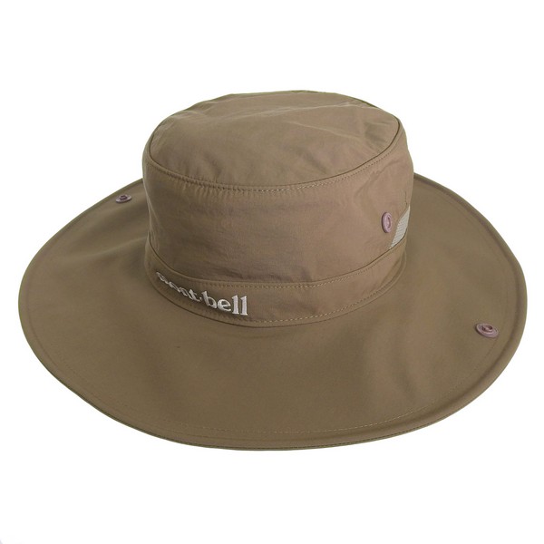 モンベル 小物 メンズ レディース ハット S ナイロン カーキ24 Wide Brim Hat RS1108743KH24 mont-bell