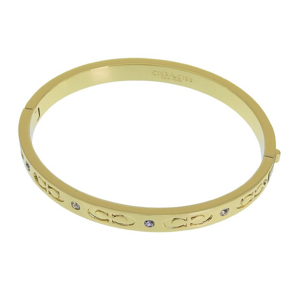 COACH アクセサリー レディース ブレスレット 小物  バングル ゴールド 楽天市場】コーチ アウトレット ブレスレット COACH OUTLET オープン