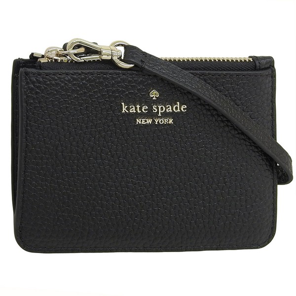 ケイトスペード 小物 レディース カードケース アウトレット品 レザー ブラック lena sm crdhldr wrlt KH789-001 KATE SPADE