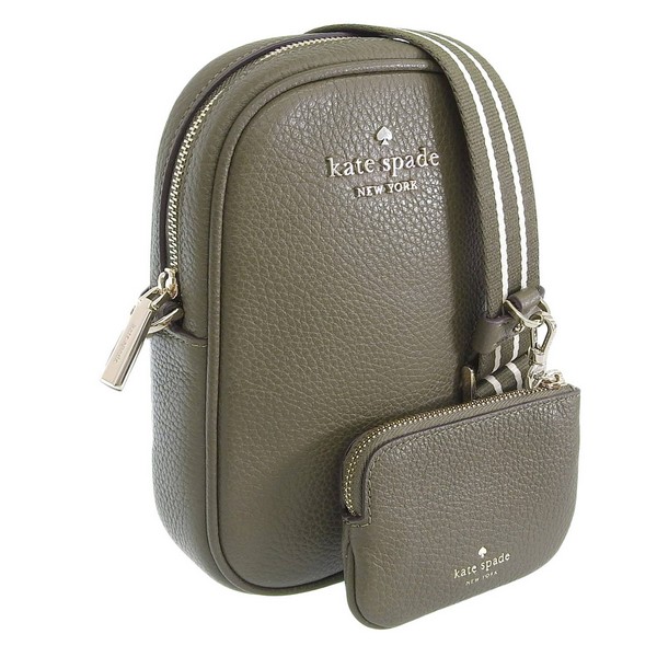 ケイトスペード バッグ レディース ショルダーバッグ アウトレット レザー グリーン rosie nszip phn csbdy K4854-302 KATE SPADE