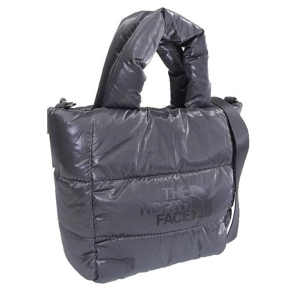 ノースフェイス バッグ メンズ レディース ハンドバッグ ナイロン シルバーグレー PLUMPY TOTE BAG MINI NN2PQ59L-SVG THE NORTH FACE｜RINRE （リンレ）
