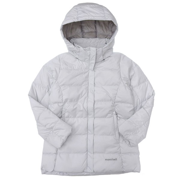 モンベル　トラベルダウンパーカ レディース M　ライトグレー　1101549 トラベルダウンパーカ Women's｜モンベル