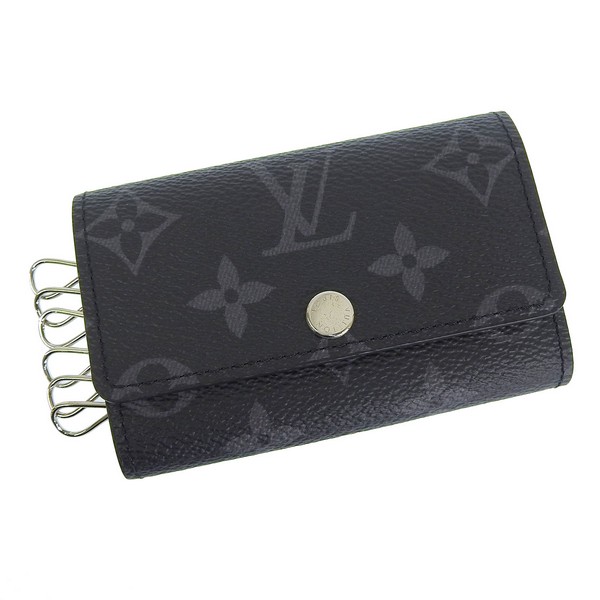 ルイヴィトン 小物 メンズ レディース キーケース モノグラム エクリプス ブラックマルチ ミュルティクレ6 M82603 LOUIS VUITTON