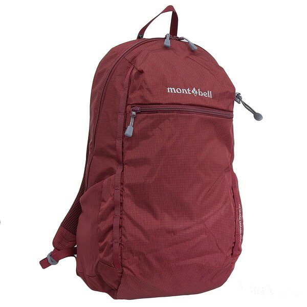 モンベル バッグ メンズ レディース リュックサック ナイロン ワインレッド ガルワール パック 20 1133209GARN mont-bell A4対応