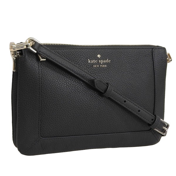 ケイトスペード バッグ レディース ショルダーバッグ アウトレット レザー ブラック lena dbl comp cb KH430-001 KATE SPADE