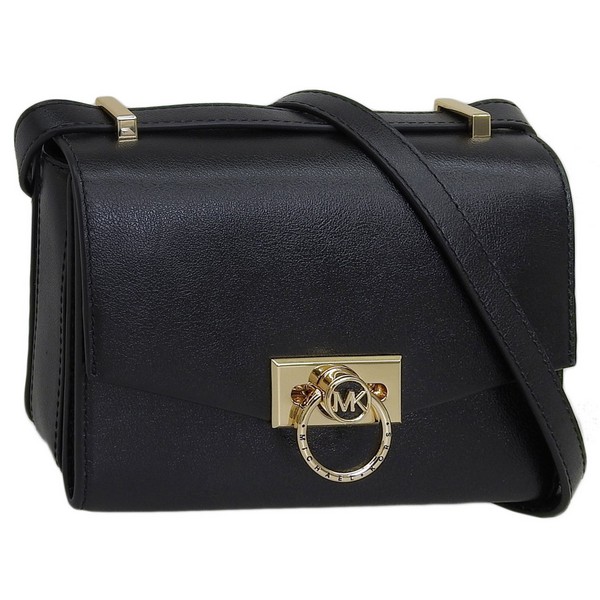 マイケルコース バッグ レディース ショルダーバッグ レザー ブラック HENDRIX 32F0G1HC0L-001 MICHAEL KORS｜RINRE （リンレ）