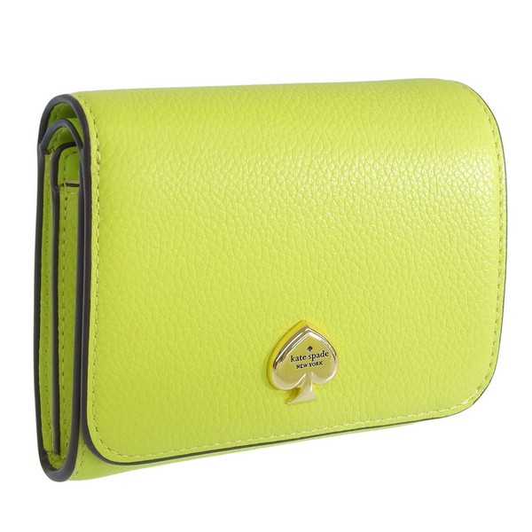 kate spade グリーン 二つ折り財布 楽天市場】ケイトスペード 財布 二つ折り KATE SPADE wlr00128 302