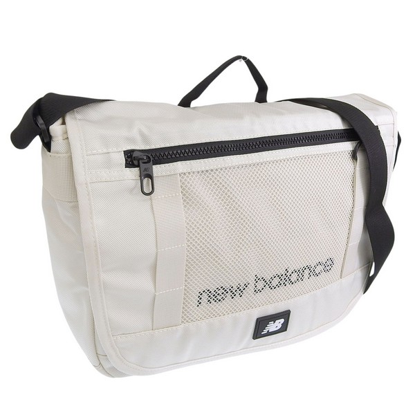 ニューバランス バッグ メンズ レディース ショルダーバッグ S ナイロン クリーム HIDDEN MESSENGER BAG NBGCESS201-CREAM NEW BALANCE A4対応