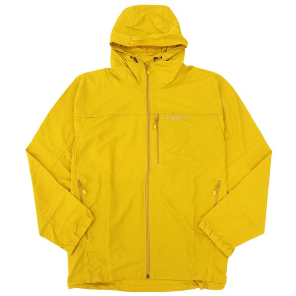 モンベル 衣類 メンズ パーカ S～XL ナイロン イエロー O.D.パーカ メンズ RXL1103320YL mont-bell｜RINRE （リンレ）